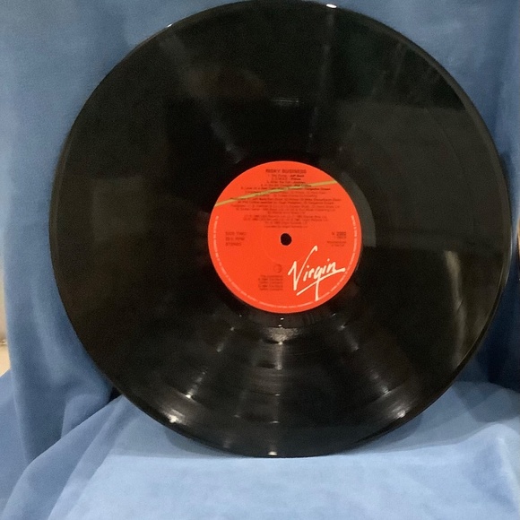 Vintage Vinyl Record Risky Business 1984 Virgin Records - Picture 4 of 4